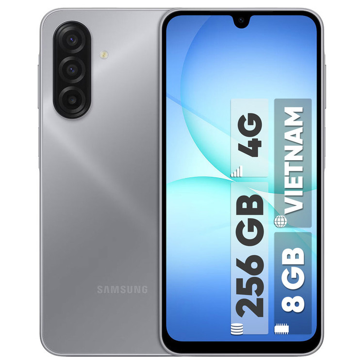 گوشی موبایل سامسونگ مدل Galaxy A17 4G دو سیم کارت ظرفیت 256 گیگابایت و رم 8 گیگابایت - ویتنام