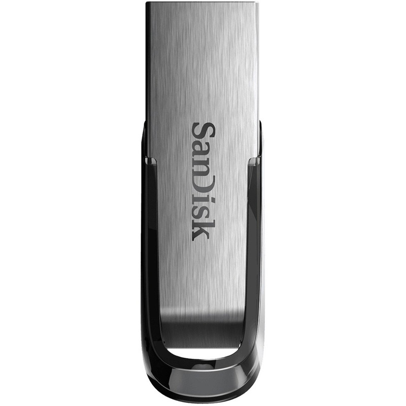 فلش مموری سن دیسک Ultra Flair CZ73 ظرفیت 64 گیگابایت با رابط USB 3.0 و بدنه فلزی مقاوم، سرعت انتقال 150 مگابایت بر ثانیه و سازگار با انواع سیستمعاملها و دستگاهها