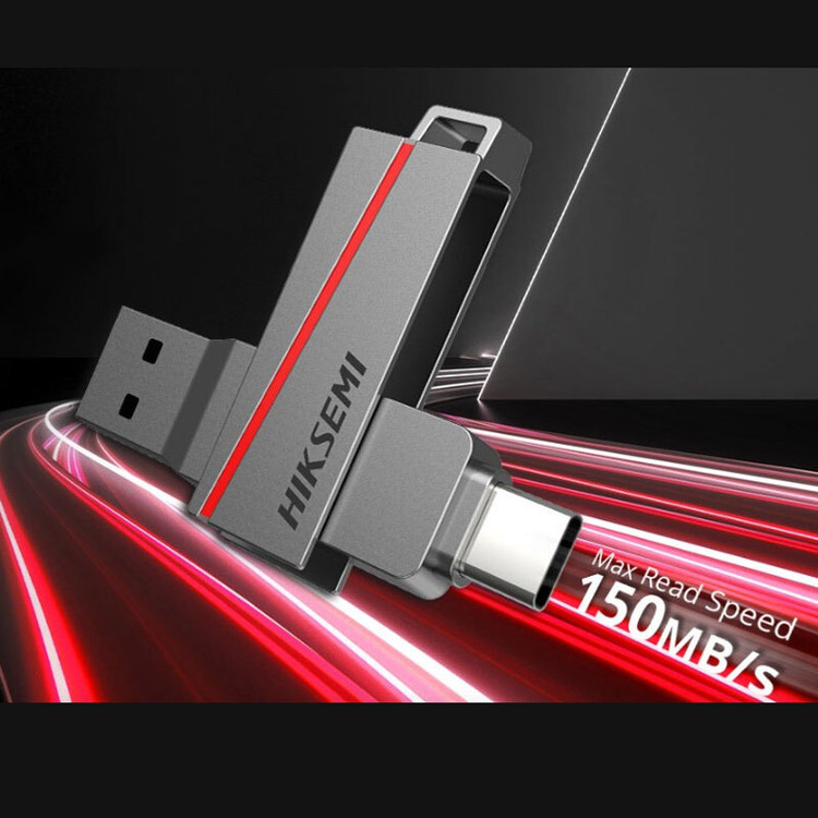 فلش مموری هایک سمی مدل E307C ظرفیت 64 گیگابایت با رابط USB 3.2