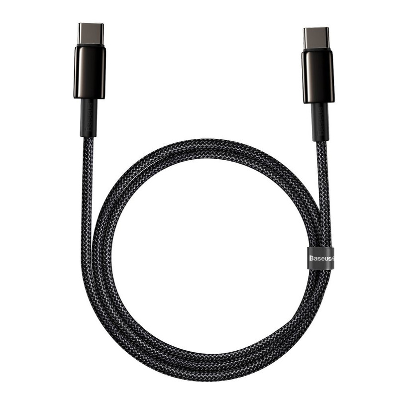 کابل تبدیل USB-C باسئوس مدل Tungsten طول 1 متر