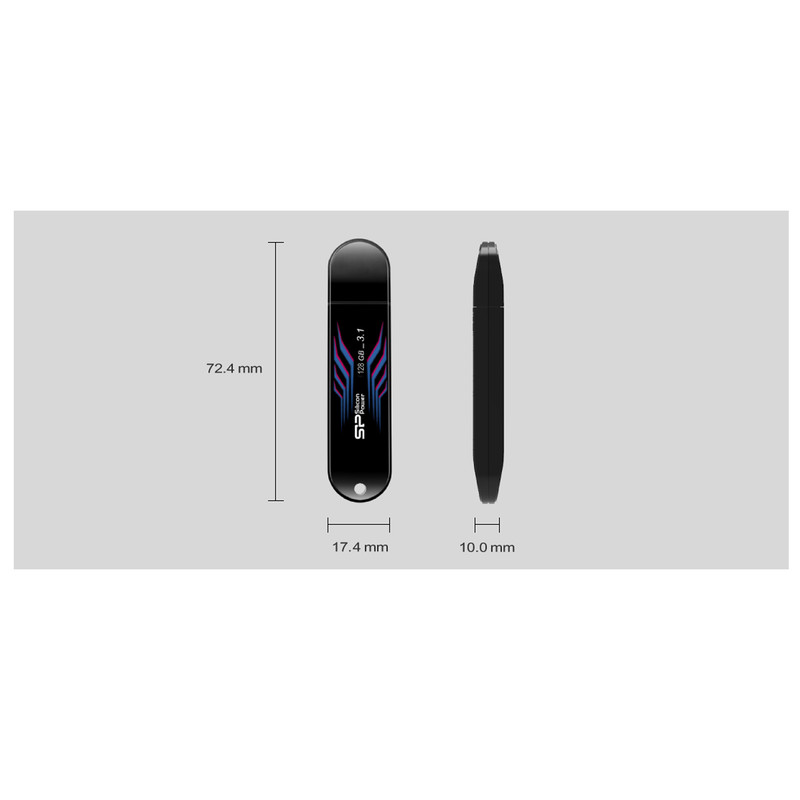 فلش مموری سیلیکون پاور مدل Blaze B10 ظرفیت 128 گیگابایت