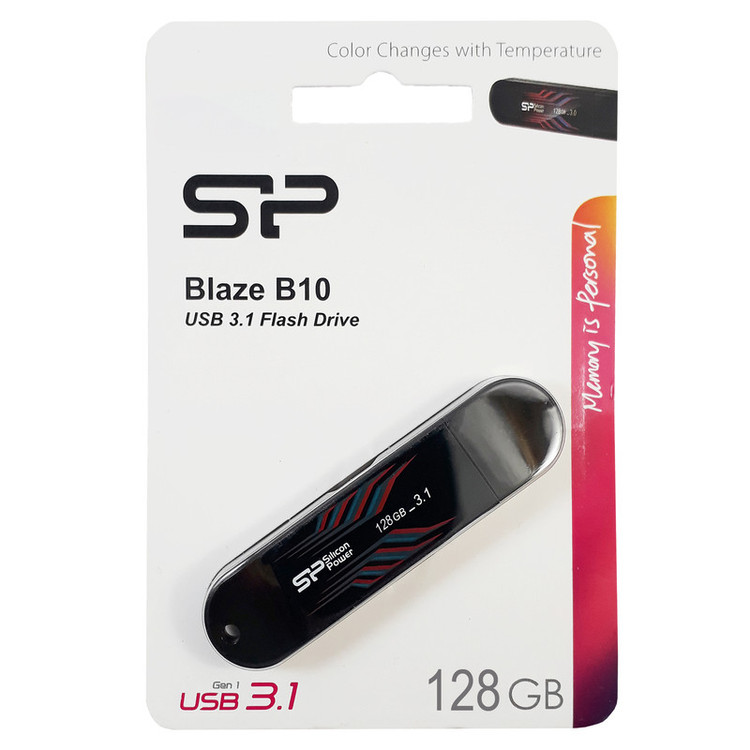 فلش مموری سیلیکون پاور مدل Blaze B10 ظرفیت 128 گیگابایت