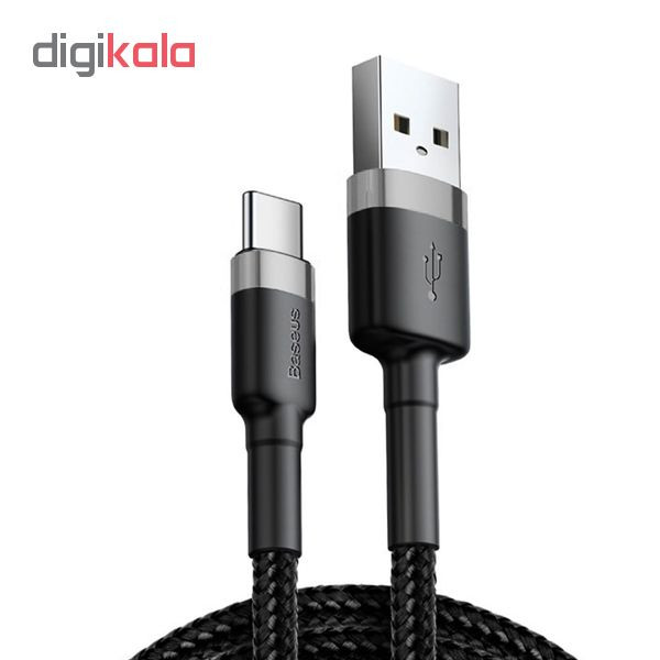 کابل تبدیل USB به USB-C باسئوس مدل Cafule طول 1 متر