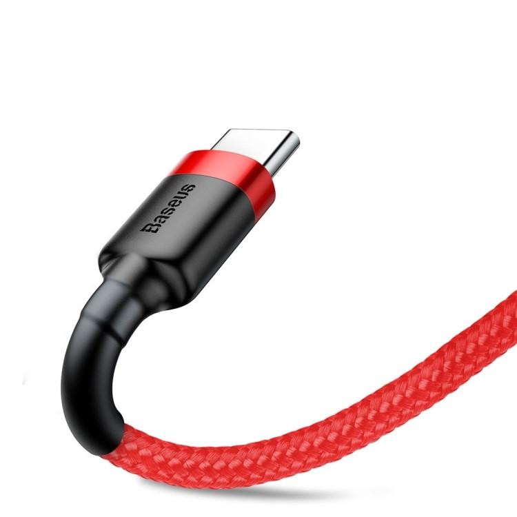 کابل تبدیل USB به USB-C باسئوس مدل Cafule طول 1 متر