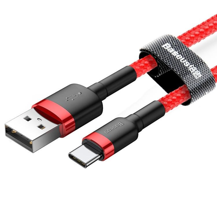 کابل تبدیل USB به USB-C باسئوس مدل Cafule طول 1 متر