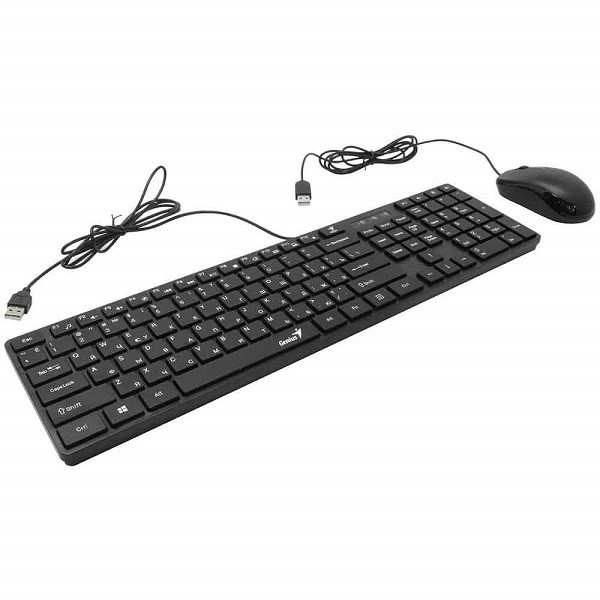 کیبورد و ماوس جنیوس مدل KM-Slim Star C126