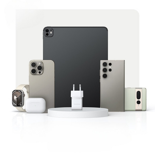 شارژر دیواری 20 وات بیسوس مدل Palm 1C به همراه کابل تبدیل USB-C