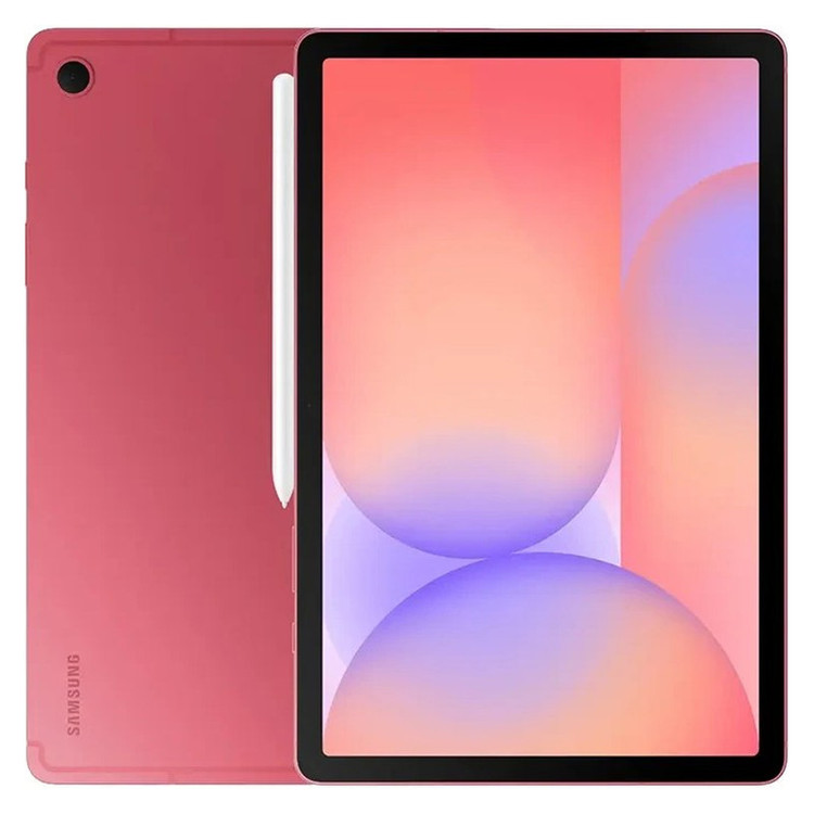 تبلت 10.9 اینچ سامسونگ مدل Galaxy Tab S10 Lite 5G با ظرفیت 128 گیگابایت و رم 6 گیگابایت، قابلیت پشتیبانی از سیم کارت، رزولوشن دوربین اصلی ۸ مگاپیکسل، پشتیبانی از قلم، به همراه شارژر دیواری 25 وات سامسونگ مدل EP-TA800