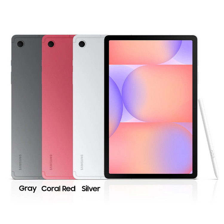 تبلت 10.9 اینچ سامسونگ مدل Galaxy Tab S10 Lite 5G با ظرفیت 128 گیگابایت و رم 6 گیگابایت، قابلیت پشتیبانی از سیم کارت، رزولوشن دوربین اصلی ۸ مگاپیکسل، پشتیبانی از قلم، به همراه شارژر دیواری 25 وات سامسونگ مدل EP-TA800