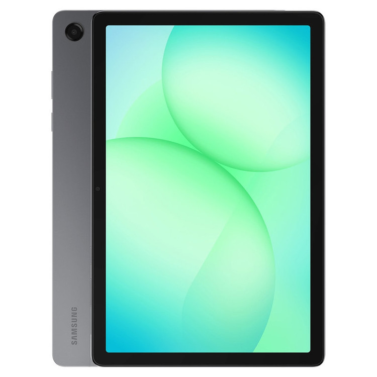تبلت 11 اینچ سامسونگ مدل Galaxy Tab A11 Plus 5G، ظرفیت 128 گیگابایت و رم 6 گیگابایت، قابلیت پشتیبانی از سیم کارت، رزولوشن دوربین 8 مگاپیکسل، به همراه شارژر دیواری 25 وات سامسونگ مدل EP-TA800
