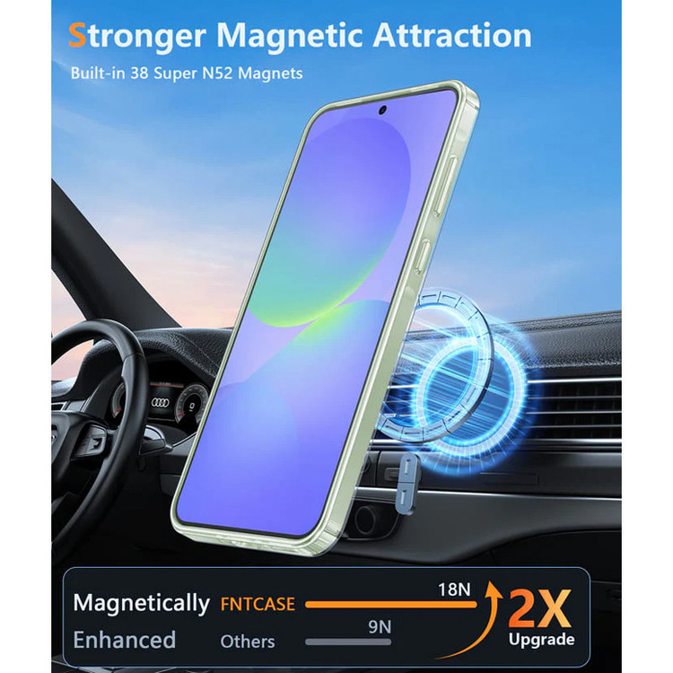 کاور گوف مدل Clear مناسب برای گوشی موبایل سامسونگ Galaxy A17