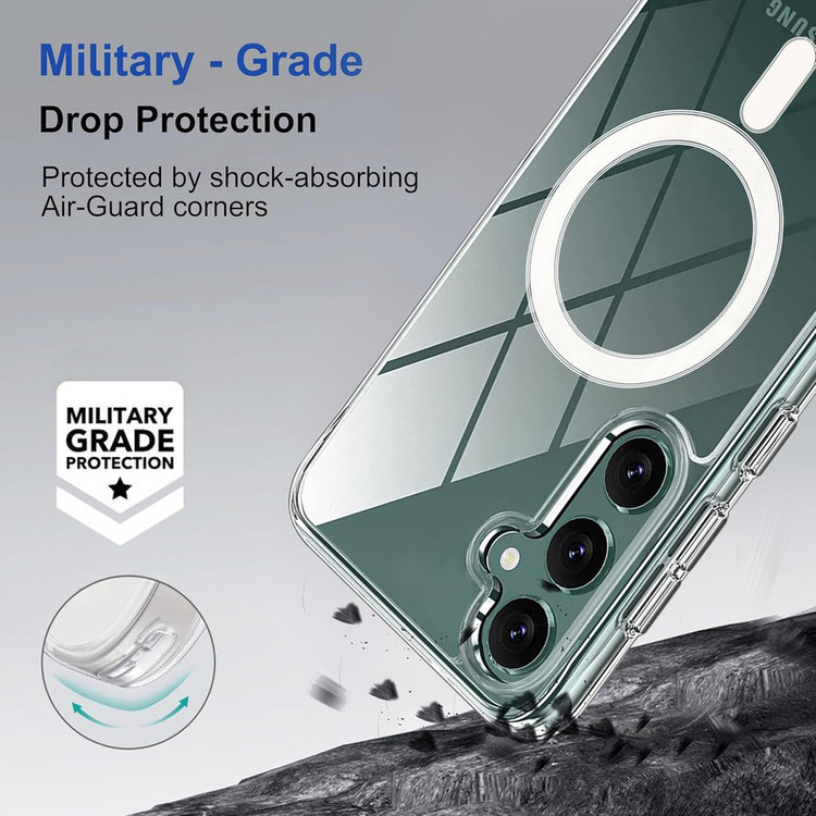 کاور گوف مدل Clear Chix مناسب برای گوشی موبایل سامسونگ Galaxy S24 FE