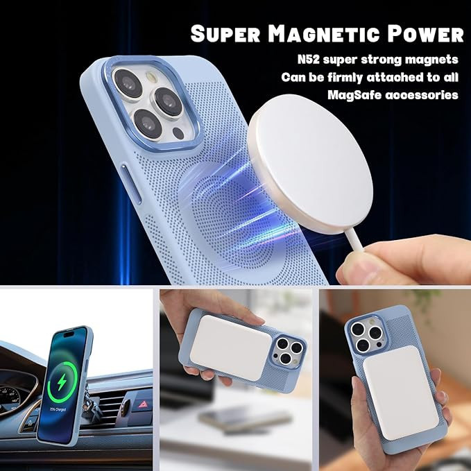 کاور گوف مدل Heat Dissipation Magsafe مناسب برای گوشی موبایل اپل Iphone 14 Pro Max
