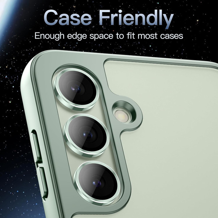 محافظ لنز دوربین گوف مدل Metal مناسب برای گوشی موبایل سامسونگ Galaxy S24 FE
