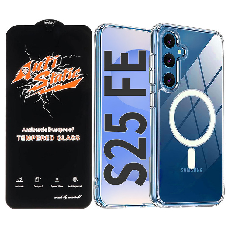 کاور گوف مدل Special Protect مناسب برای گوشی موبایل سامسونگ Galaxy S25 FE به همراه محافظ صفحه نمایش