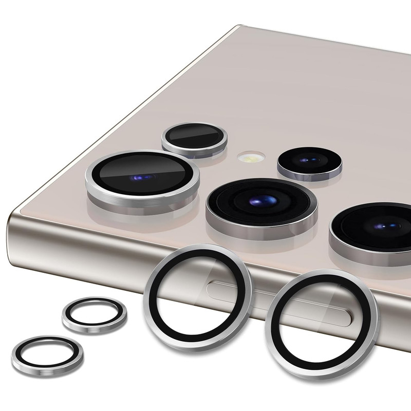 محافظ لنز دوربین گوف مدل رینگی مناسب برای گوشی موبایل سامسونگ Galaxy S24 Ultra