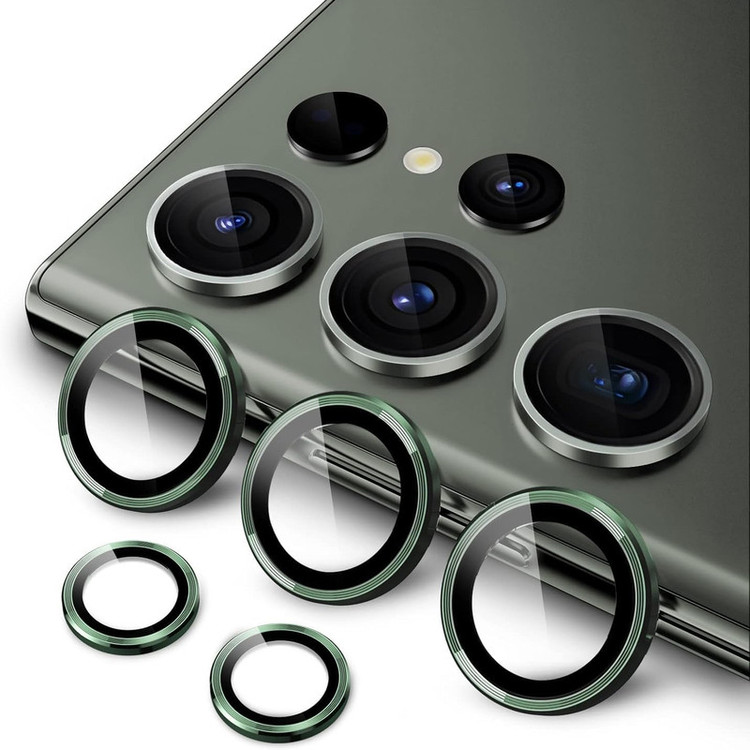 محافظ لنز دوربین گوف مدل Ring Metal مناسب برای گوشی موبایل سامسونگ Galaxy S23 Ultra