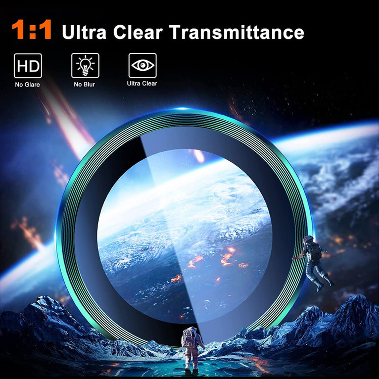 محافظ لنز دوربین گوف مدل Ring Metal مناسب برای گوشی موبایل سامسونگ Galaxy S23 Ultra