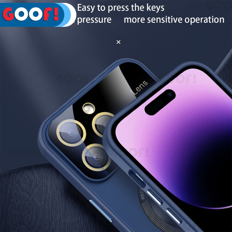 کاور گوف مدل Nice Magnetic Window Magsafe مناسب برای گوشی موبایل اپل Iphone 12 Pro Max