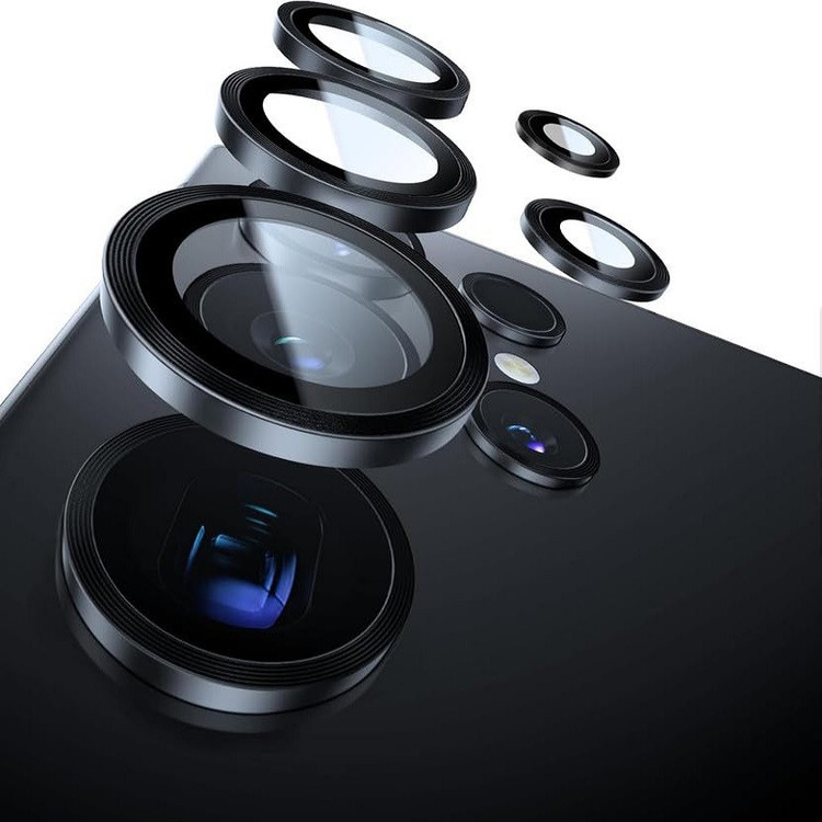 محافظ لنز دوربین گوف مدل Ring مناسب برای گوشی موبایل سامسونگ Galaxy S25 Ultra