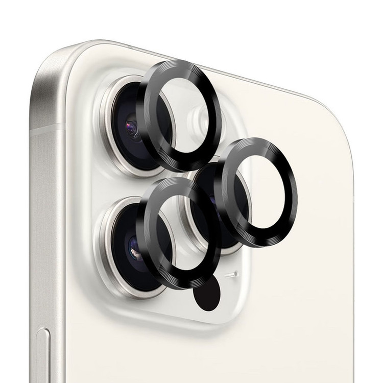 محافظ لنز دوربین گوف مدل رینگی مناسب برای گوشی موبایل اپل iPhone 15 Pro Max