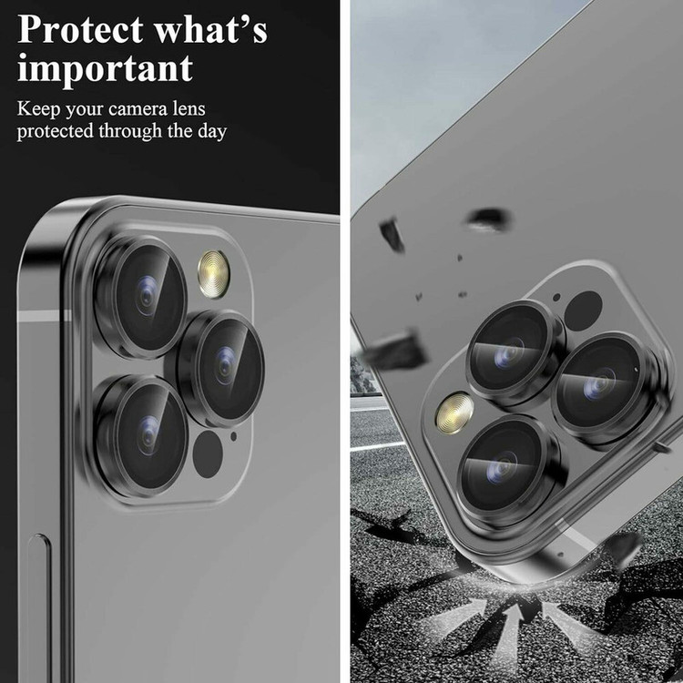 محافظ لنز دوربین گوف مدل رینگی مناسب برای گوشی موبایل اپل iPhone 15 Pro Max