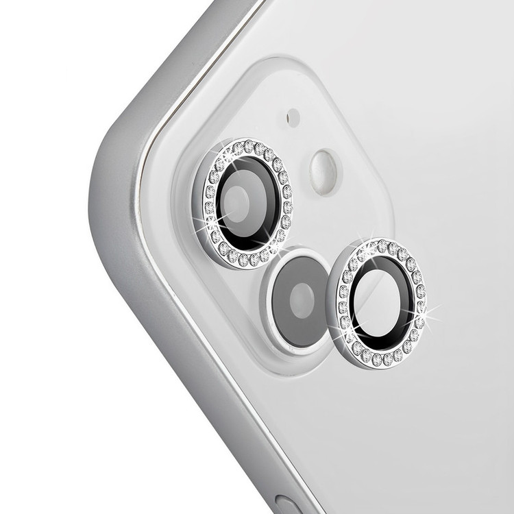 محافظ لنز دوربین گوف مدل رینگی نگین دار مناسب برای گوشی موبایل اپل iPhone 12 / 12 Mini