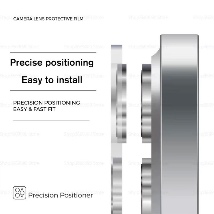 محافظ لنز دوربین گوف مدل Ring Metal مناسب برای گوشی موبایل شیائومی Poco M7 Pro
