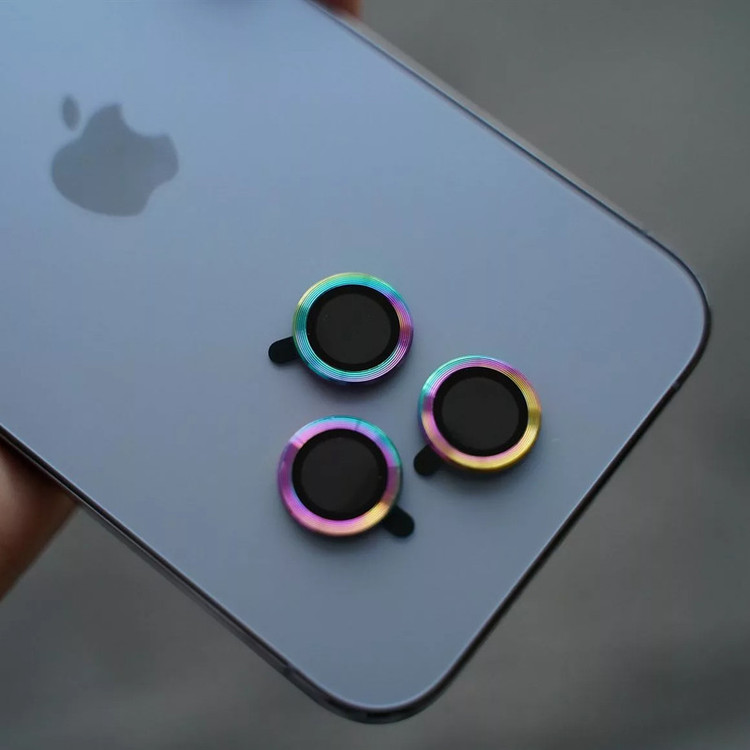 محافظ لنز دوربین گوف مدل Ring Metal مناسب برای گوشی موبایل اپل iPhone 13 Pro /13 Pro Max