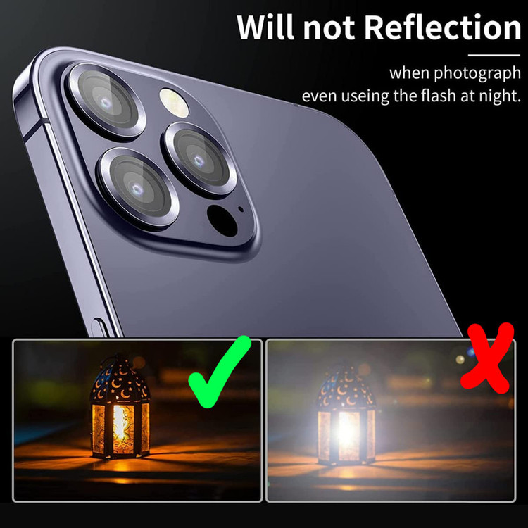 محافظ لنز دوربین گوف مدل Ring Metal مناسب برای گوشی موبایل اپل iPhone 13 Pro /13 Pro Max