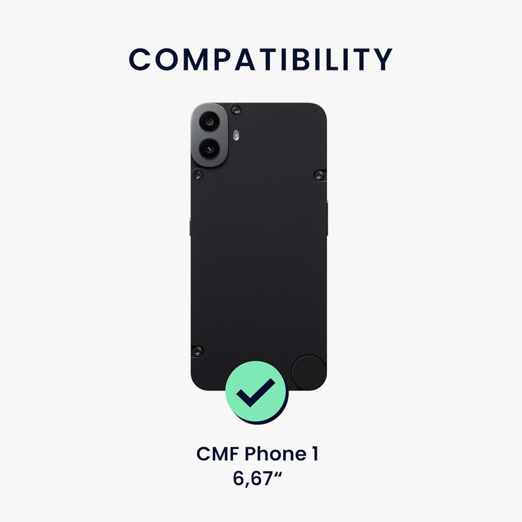 کاور گوف مدل Clear مناسب برای گوشی موبایل ناتینگ CMF Phone 1