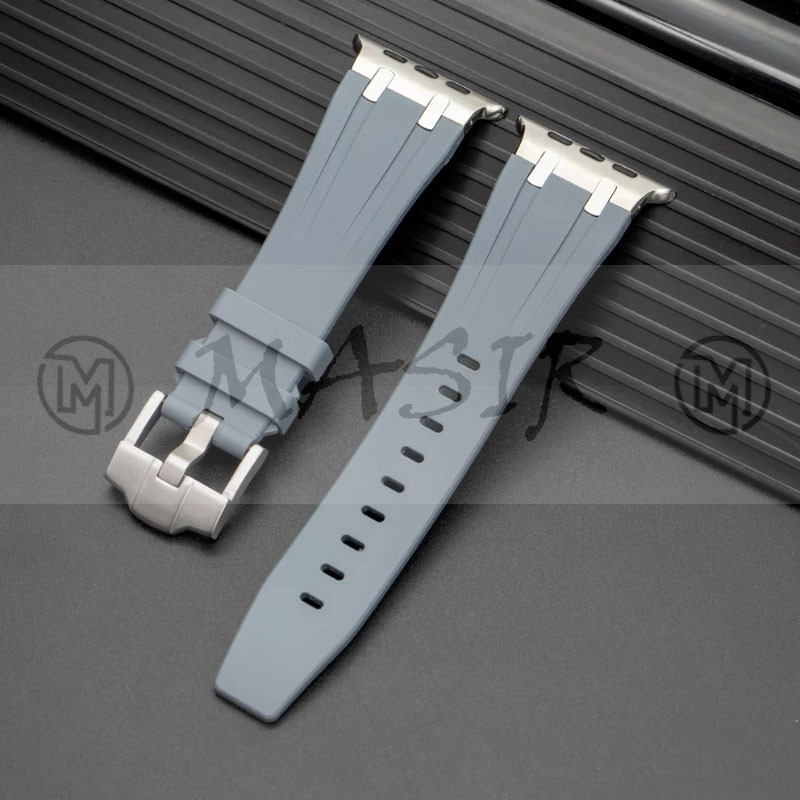 بند مسیر مدل Bracelet Sport Silicone Strap مناسب برای اپل واچ سری 1/2/3/4/5/6/7/8/9/ SE / ULTRA / ULTRA 2 سایز 42/44/45/49 میلی متری