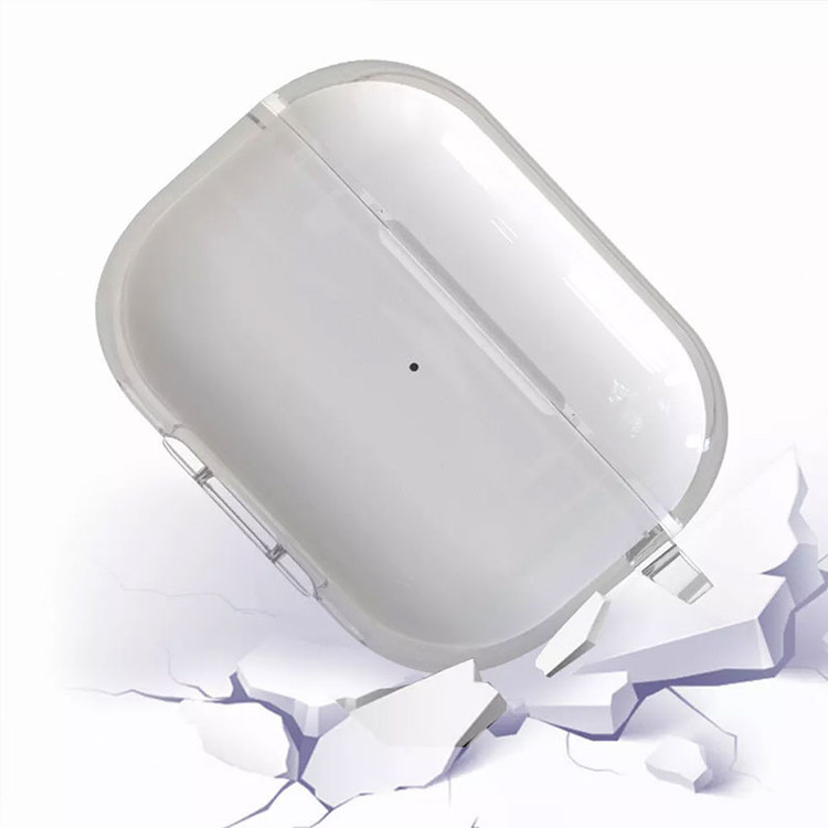 کاور گوف مدل Clear Case مناسب برای کیس Airpods Pro 3 به همراه آویز