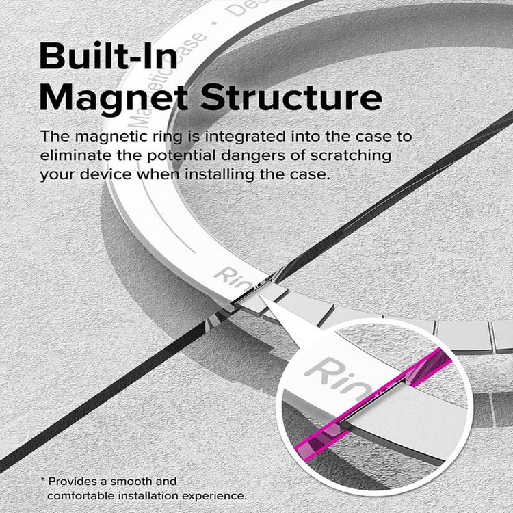کاور گوف مدل Clear Magnetic مناسب برای گوشی موبایل سامسونگ Galaxy Z Fold 6