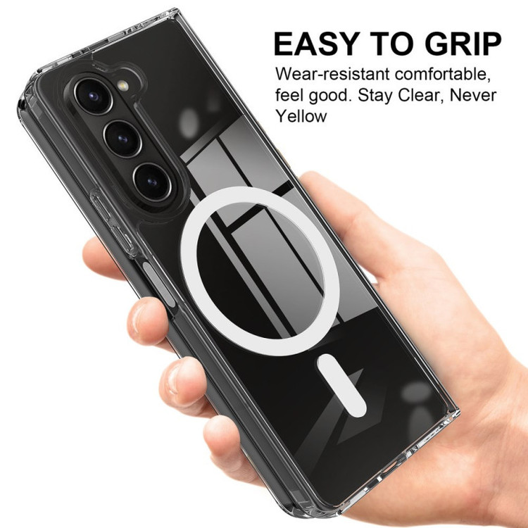 کاور گوف مدل Clear Magnetic مناسب برای گوشی موبایل سامسونگ Galaxy Z Fold 6