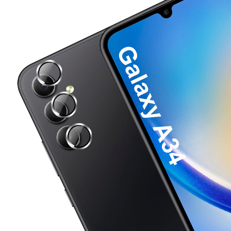 محافظ لنز دوربین گوف مدل Ring مناسب برای گوشی موبایل سامسونگ Galaxy A34