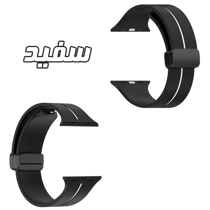 بند گوف مدل DS-Magnetic مناسب برای اپل واچ سری 1/2/3/4/5/6/7/8/9/SE/ULTRA/ULTRA 2 سایز 42/44/45/49 میلی متری