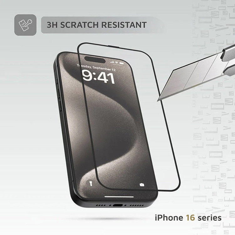 کاور گوف مدل Clear Glass مناسب برای گوشی موبایل اپل iPhone 16 به همراه محافظ صفحه نمایش