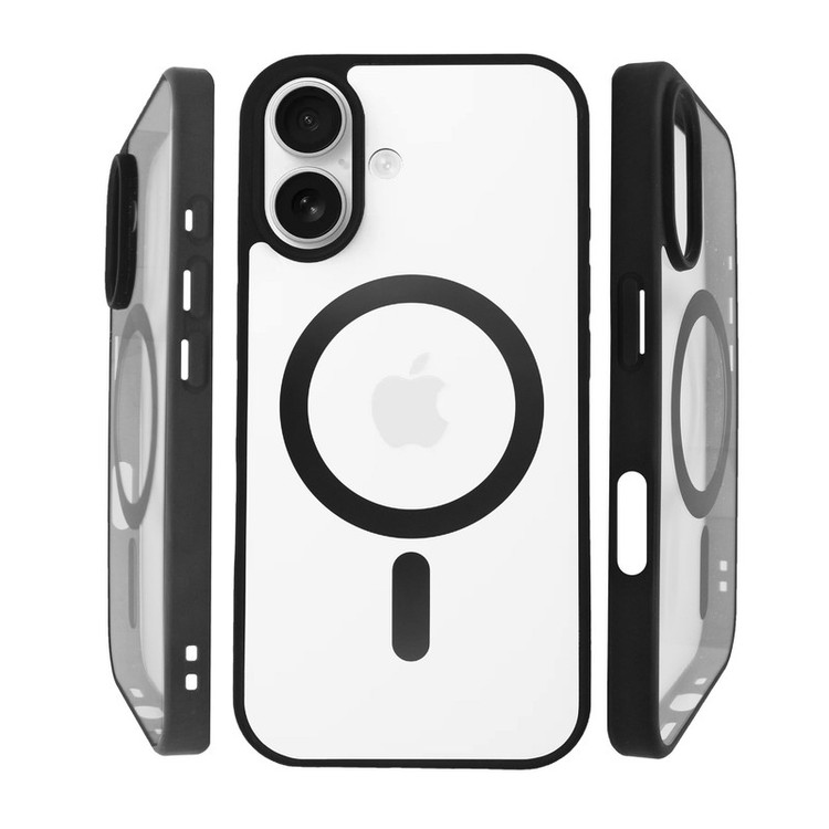 کاور گوف مدل Clear Glass مناسب برای گوشی موبایل اپل iPhone 16 به همراه محافظ صفحه نمایش