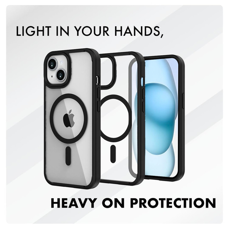 کاور گوف مدل Clear Magnetic-B مناسب برای گوشی موبایل اپل IPHONE 15