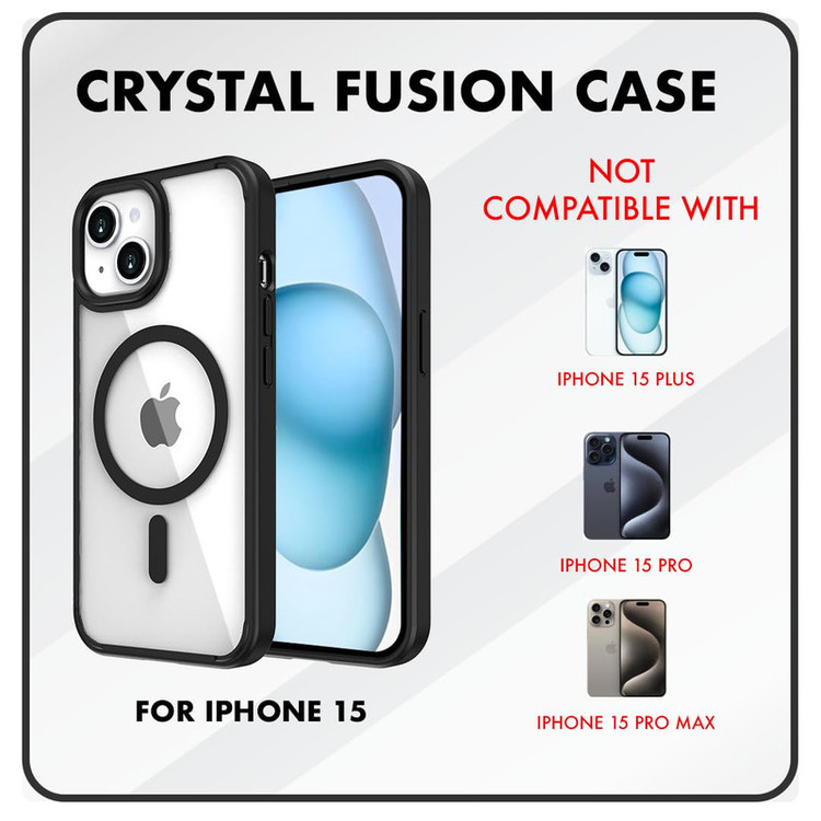 کاور گوف مدل Clear Magnetic-B مناسب برای گوشی موبایل اپل IPHONE 15