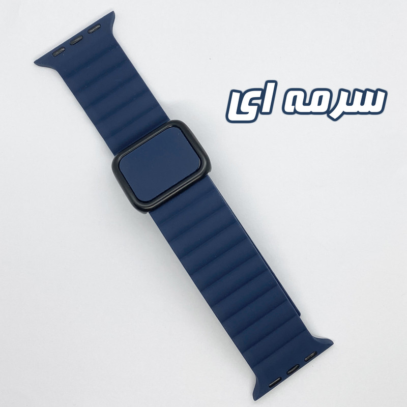 بند گوف مدل Squar مناسب برای اپل واچ سری 1/2/3/4/5/6/7/8/9/SE/ULTRA/ULTRA 2 سایز 42/44/45/49 میلی متری