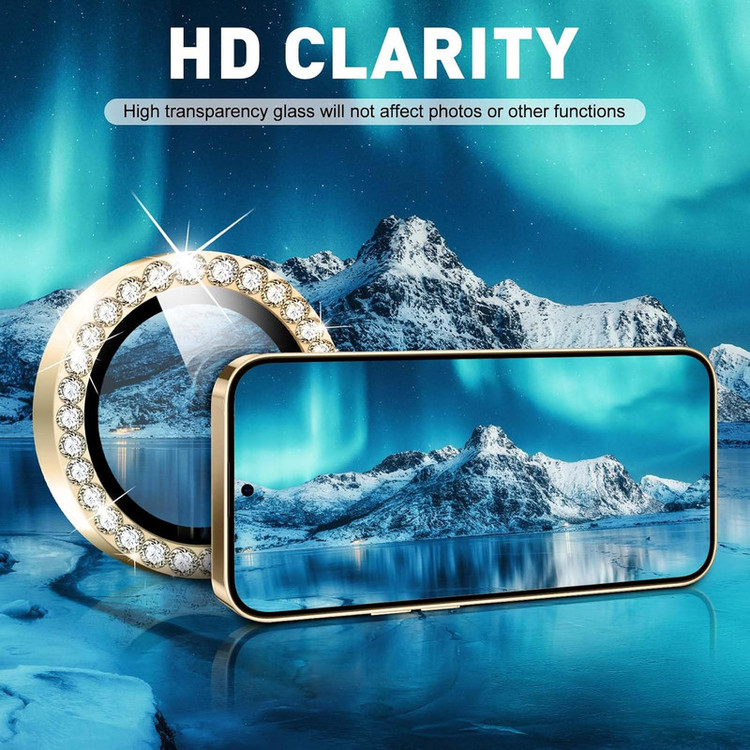 محافظ لنز دوربین گوف مدل Diamond مناسب برای گوشی موبایل سامسونگ Galaxy A25