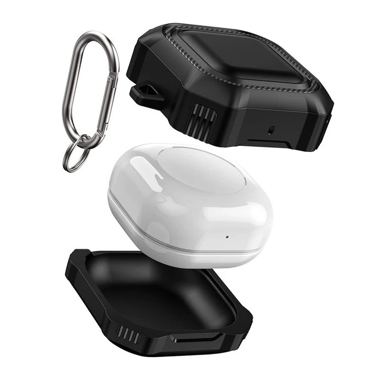 کاور مسیر مدل Zorbes Hyper Armor مناسب برای کیس هدفون سامسونگ بی سیم Galaxy Buds Live / Buds Pro / Buds 2 / Buds 2 Pro / Buds FE