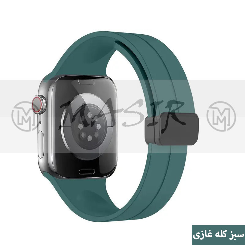 بند مسیر مدل Bracelet Correa Magnetic مناسب برای اپل واچ سری 1/2/3/4/5/6/7/8/9/SE سایز 38/40/41 میلی متری