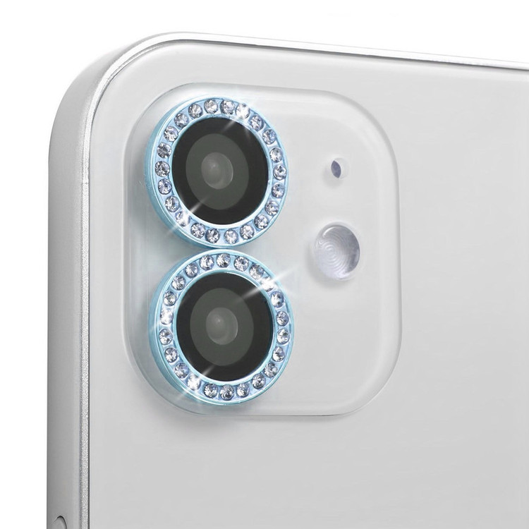 محافظ لنز دوربین گوف مدل رینگی نگین دار مناسب برای گوشی موبایل اپل iPhone 11