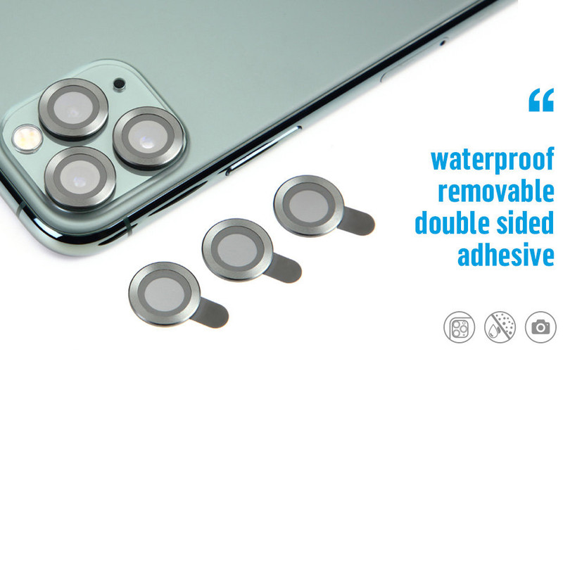 محافظ لنز دوربین گوف مدل Ring Metal مناسب برای گوشی موبایل اپل iPhone 11Pro / 11 Pro Max