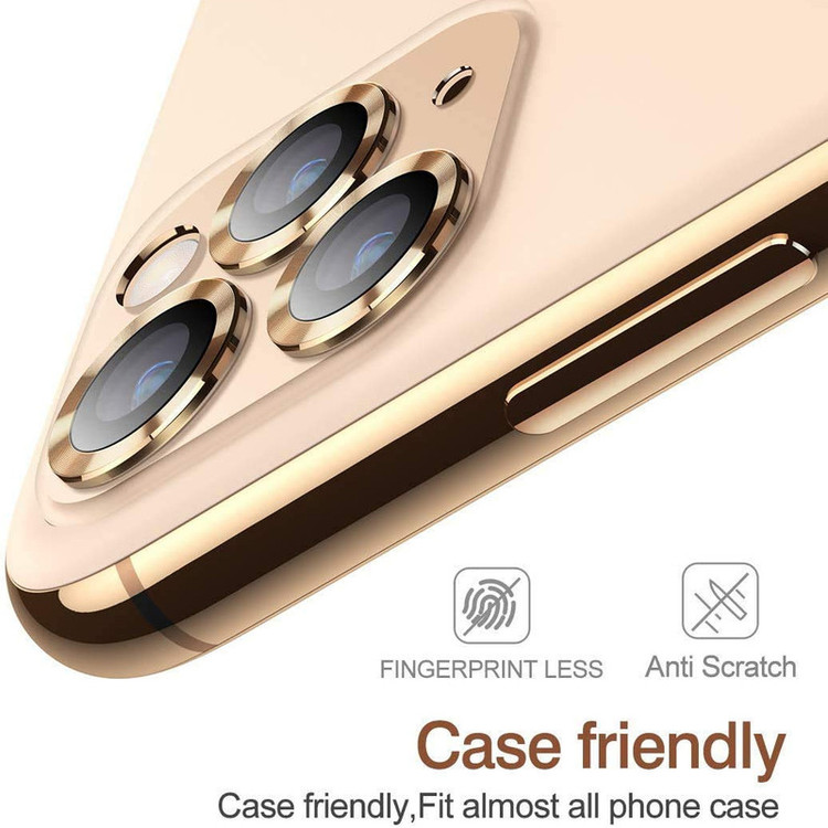 محافظ لنز دوربین گوف مدل Ring Metal مناسب برای گوشی موبایل اپل iPhone 11Pro / 11 Pro Max
