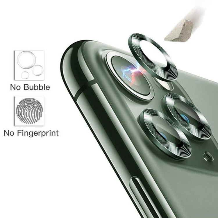 محافظ لنز دوربین گوف مدل Ring Metal مناسب برای گوشی موبایل اپل iPhone 11Pro / 11 Pro Max