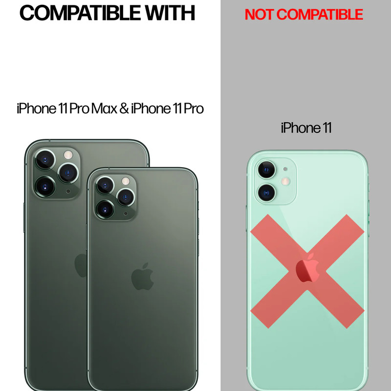 محافظ لنز دوربین گوف مدل Ring Metal مناسب برای گوشی موبایل اپل iPhone 11Pro / 11 Pro Max